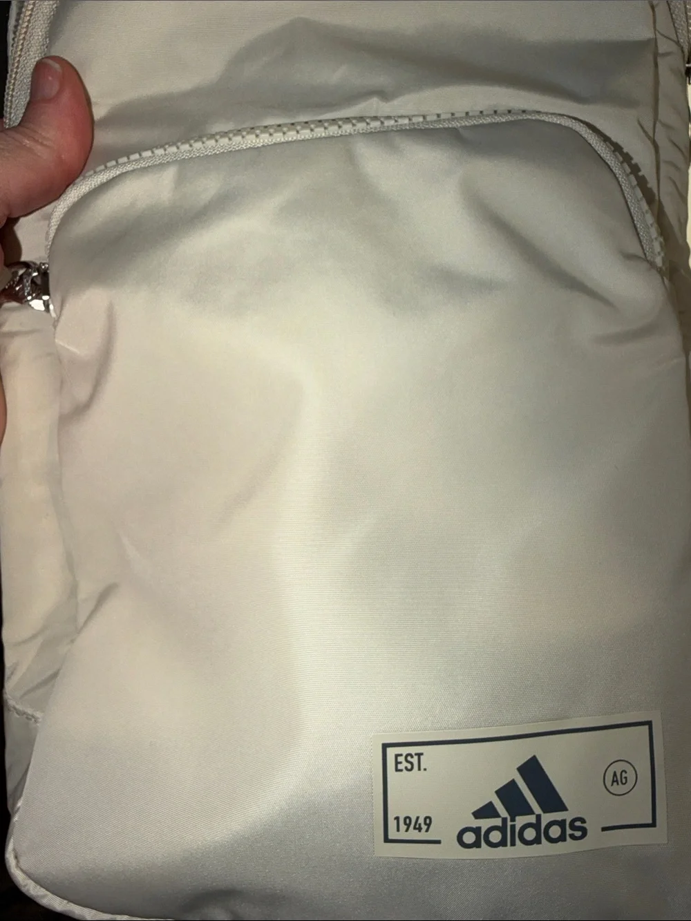 adidas Cream Sling Backpack Crossbody Bag